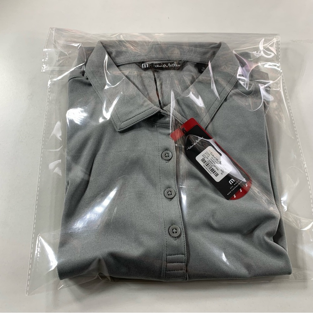 Travis Mathew Player Special Heather Light Grey Women’s Size XL